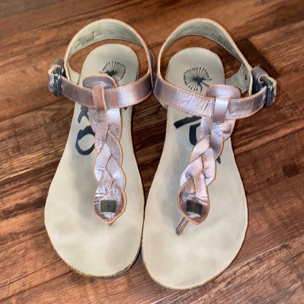 OTBT Graceville Wedges,7.5, Pewter
